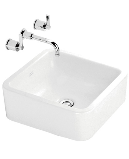 纯白方形碗盆CCASF606