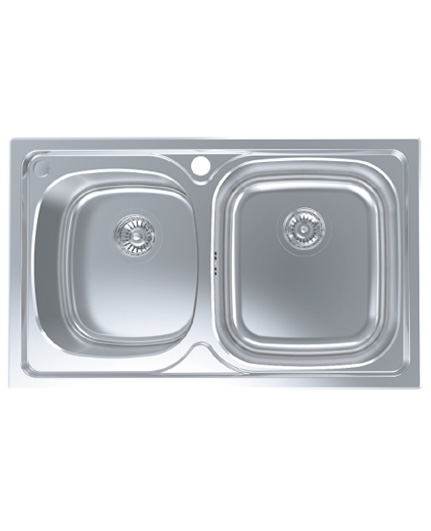 双槽厨盆FFASX101